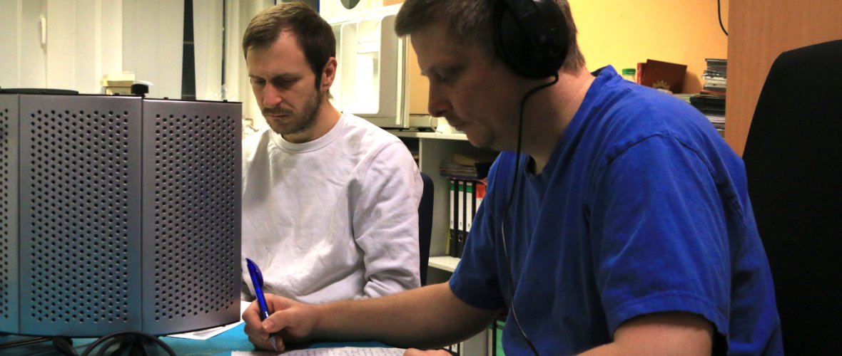 Audioaufnahme Bücherecke aus dem Knast