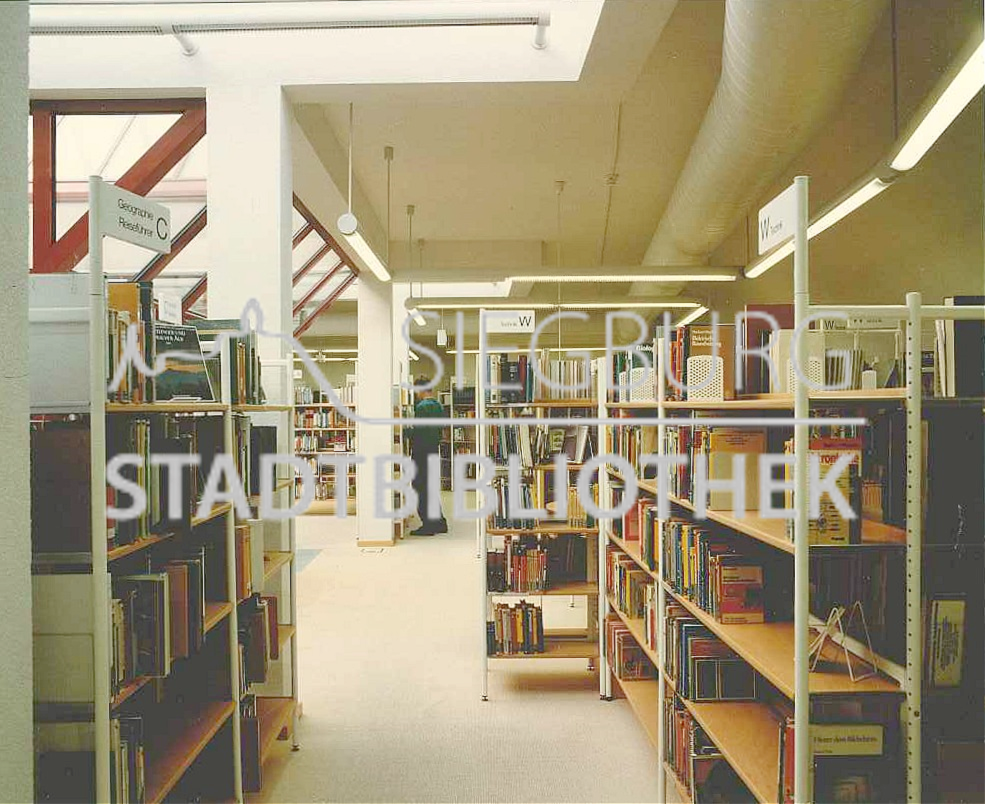 Mitte 90er Sachbuchbereich