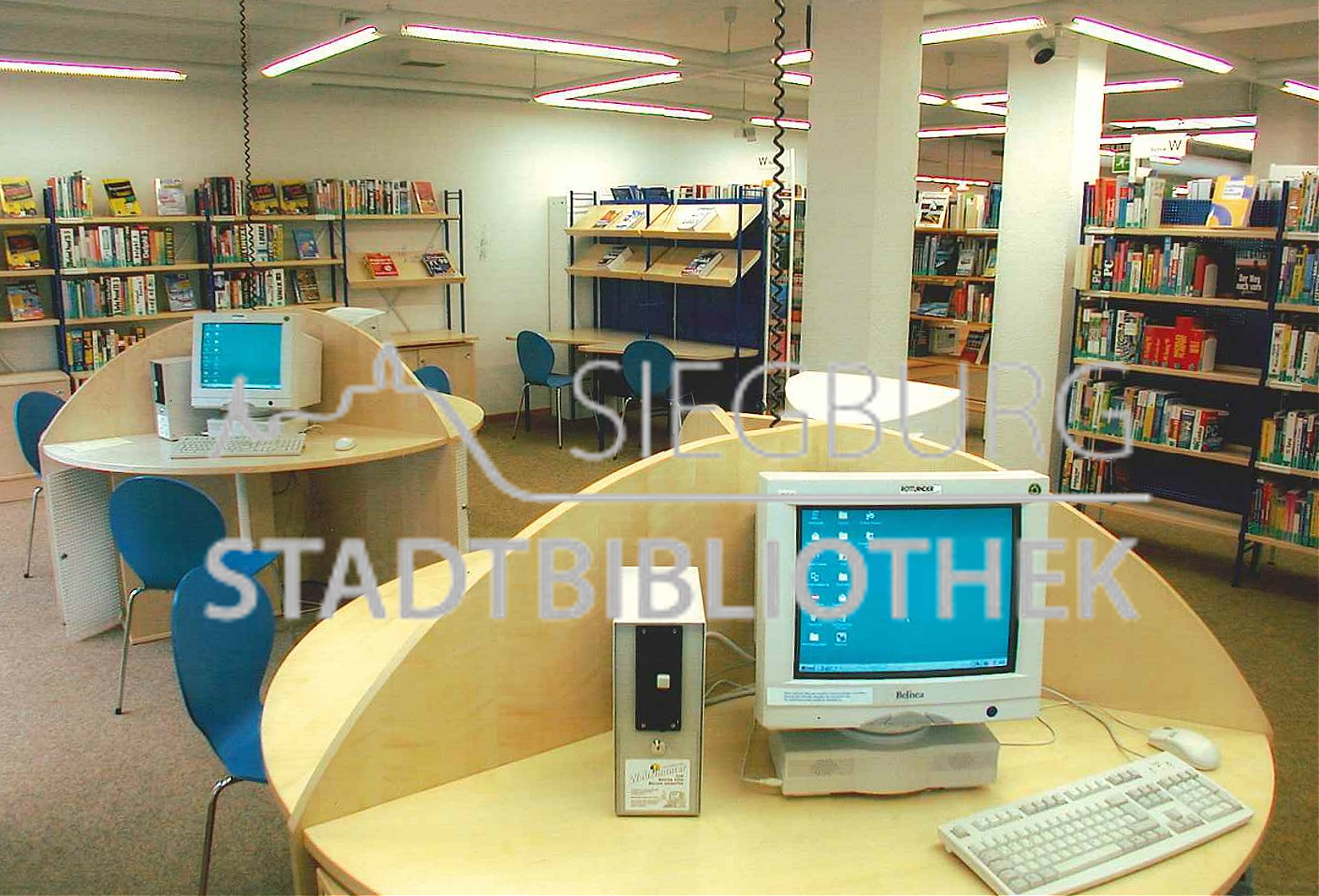 Mitte 90er PC-Arbeitsplätze